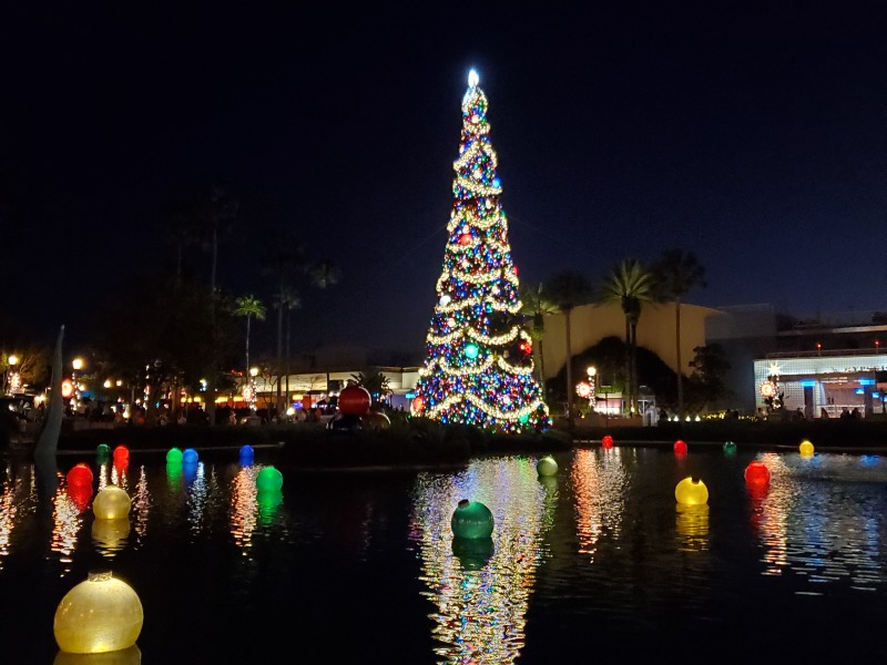 Disney Hollywood Studios Christmas decorations
