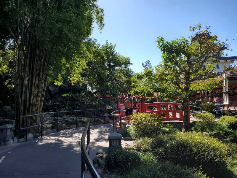 Japanese Gardens in the Japan pavilion at EPCOT's World Showcase