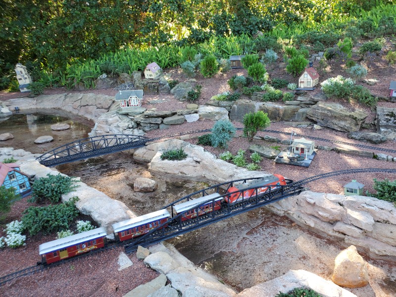 Romantic Road Miniature Train Village at EPCOT's World Showcase