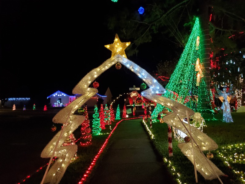 1003 McKinnon Avenue Christmas lights in Oviedo, FL