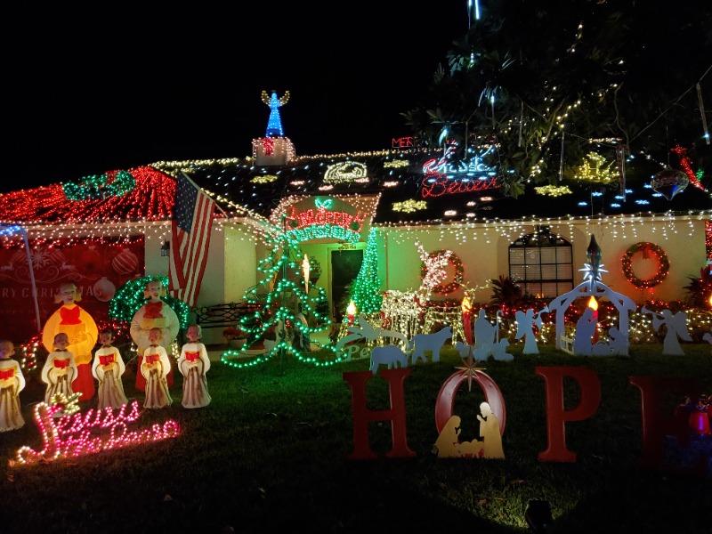 1003 McKinnon Avenue Christmas lights in Oviedo, FL