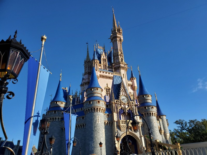 Cinderella Castle at the Magic Kingdom at Disney World