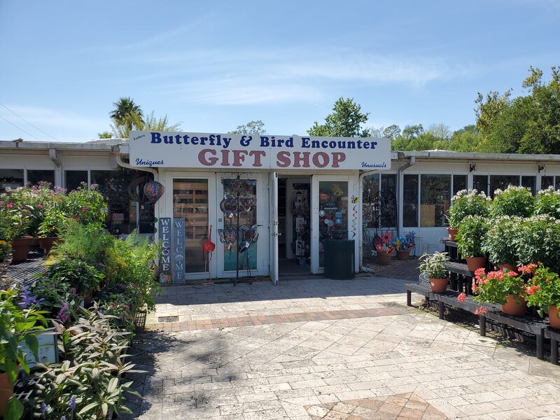 Butterfly & Bird Encounter Gift Shop at Lukas Nursery in Oviedo, FL