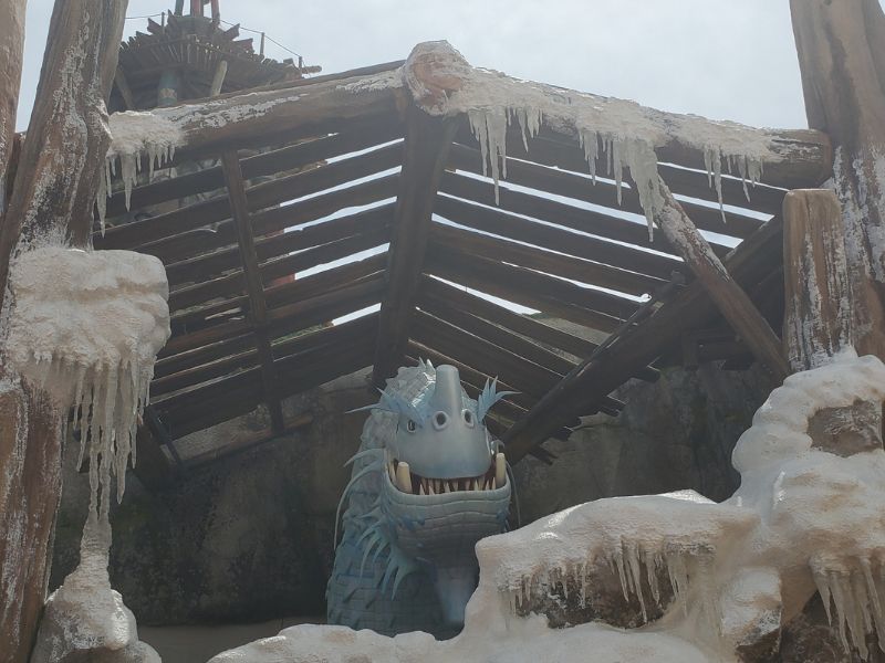 Snow wraith at Epic Universe