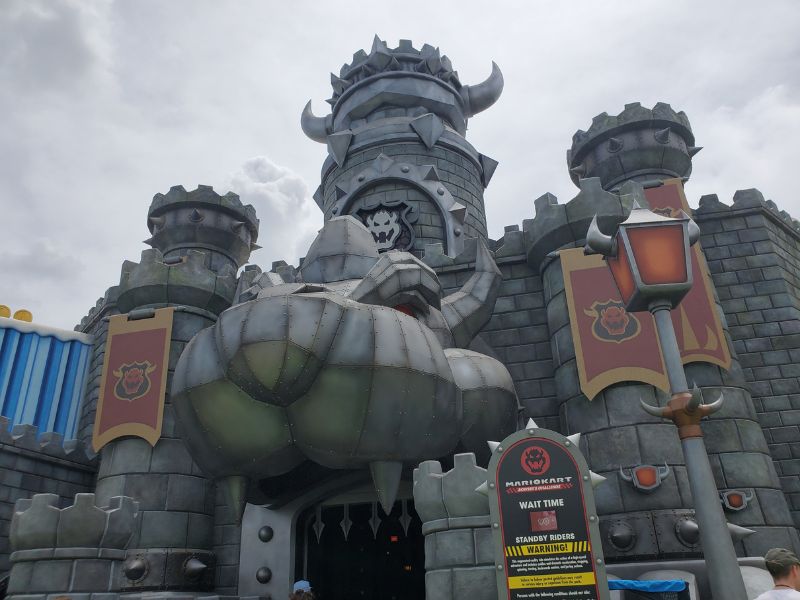 Mario Kart: Bowser's Challenge entrance at Epic Universe