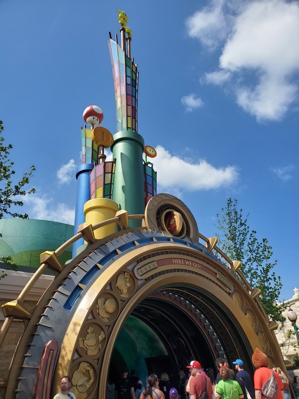 Super Nintendo World portal at Epic Universe
